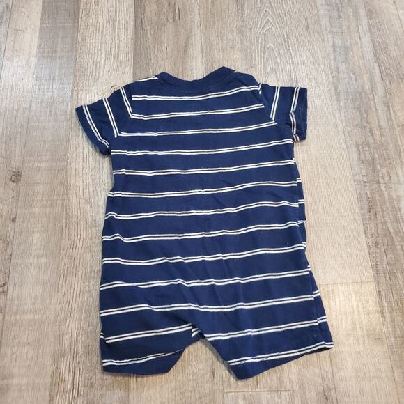 Child of mine by Carters 3 to 6 month striped onesie - Picture 2 of 6